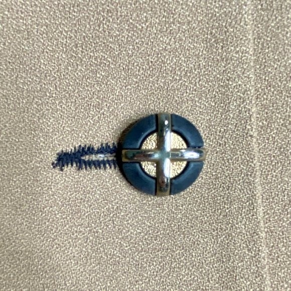 Henry Lee Womens Vintage 80's Tan Dress & Blazer Classy Sz 6 EUC! - Picture 14 of 14